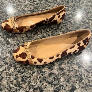 Talbot Animal print flat
